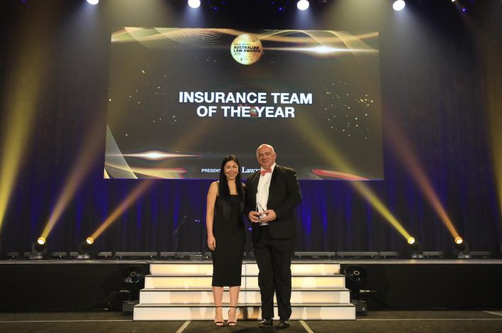 Holman Webb Wins Insurance Team of the Year