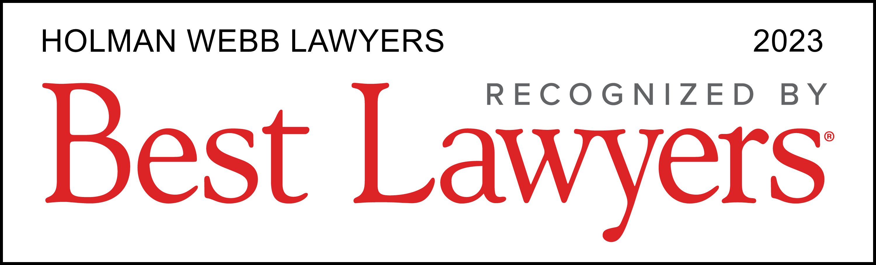 Eight lawyers included in The Best Lawyers in Australia, and Best Lawyers: Ones to Watch in Australia 2023