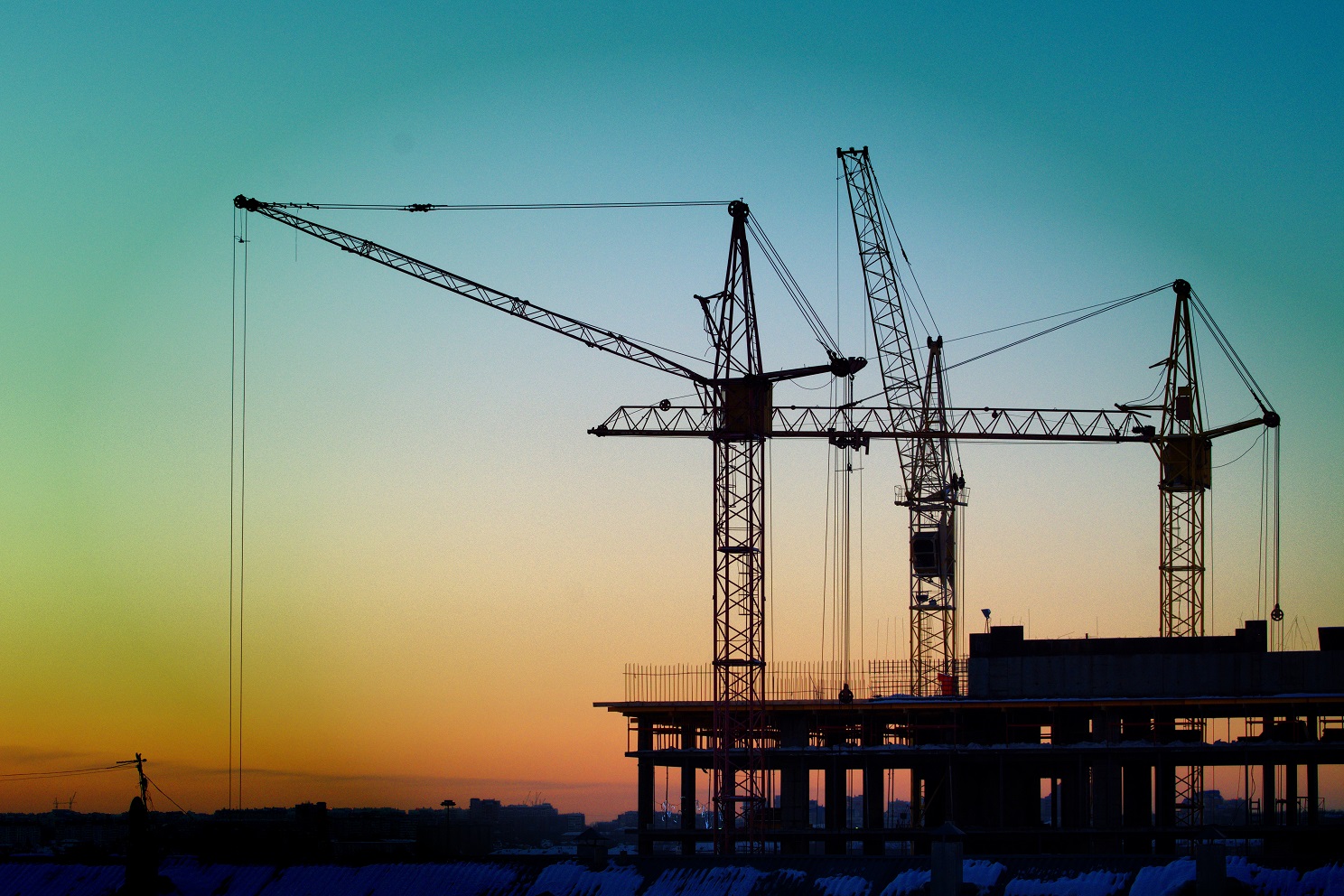 What impact is inflation having on the building, construction and property industries?