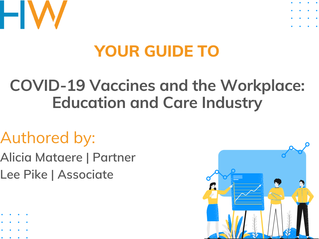 Your Guide to COVID-19 Vaccines and the Workplace: Education and Care Industry